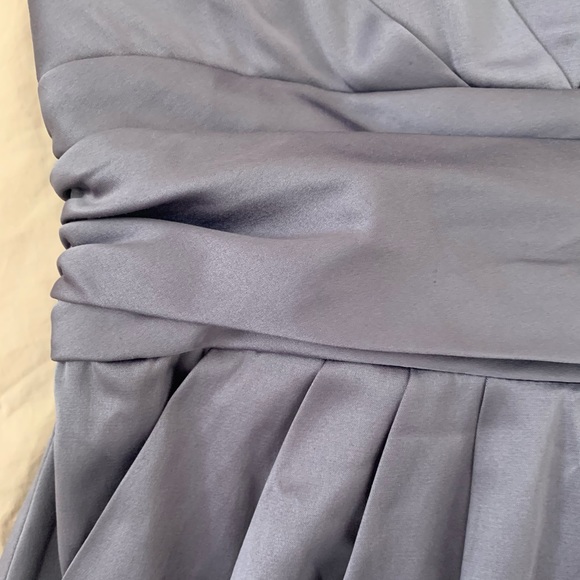 SOLD ◻️ 2/$20 Sakura Mauve strapless dress tie waist *pockets 💜 - Picture 4 of 5